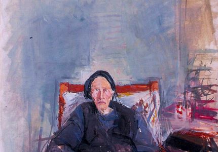 Grandmother Kostantinia, Oil on canvas (60 x 80) cm.